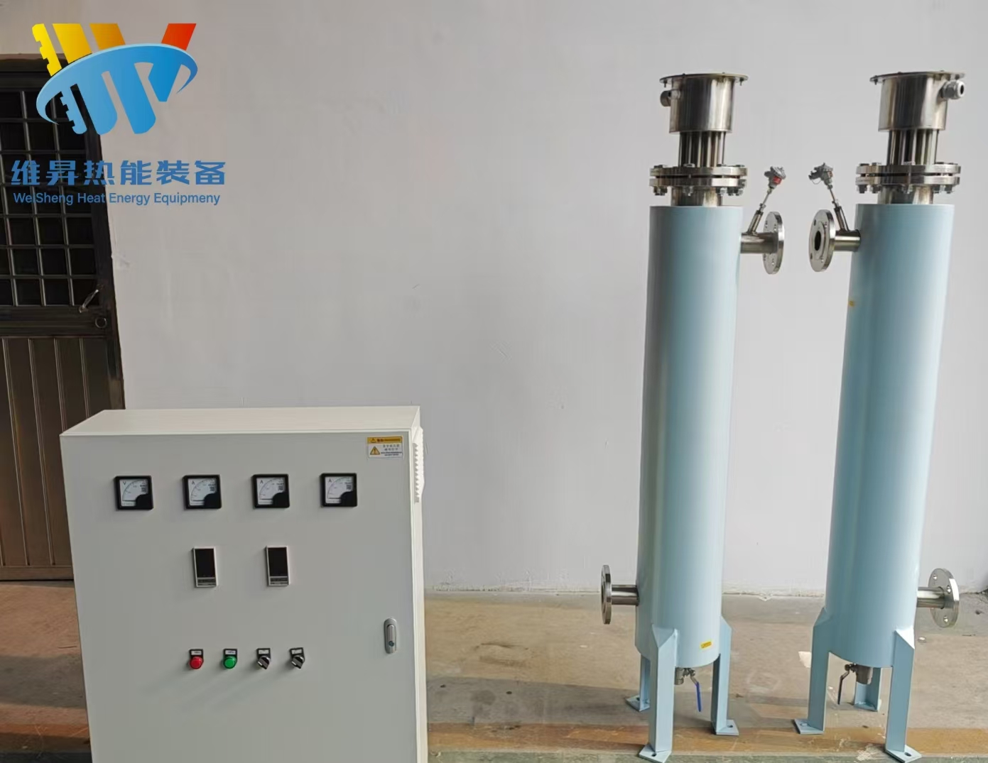 25kw去离子水管道加热器